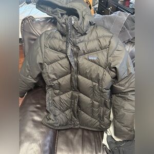 mid length black womens patagonia jacket